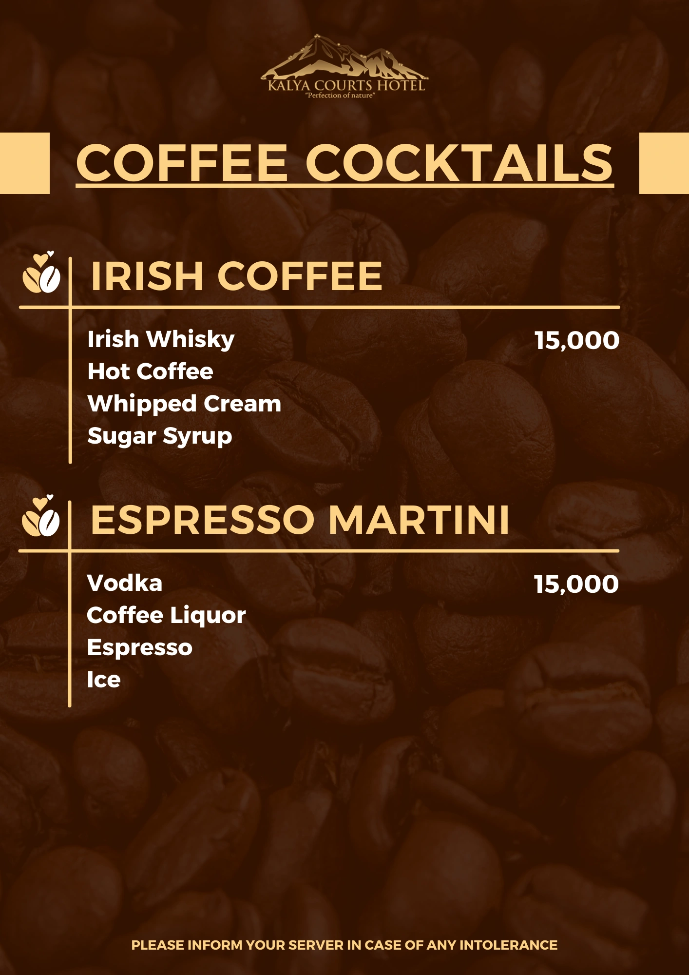 Coffee Cocktails