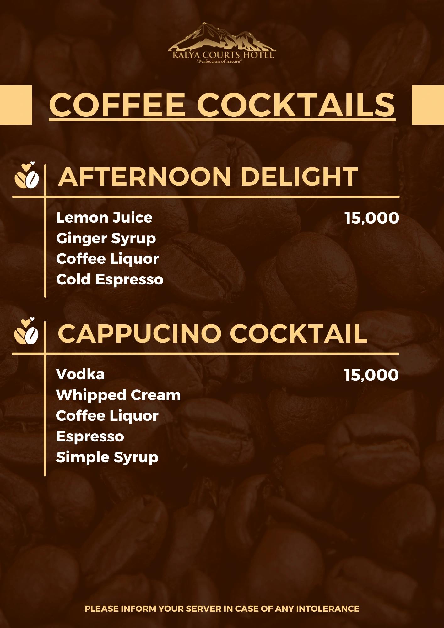 Coffee Cocktails