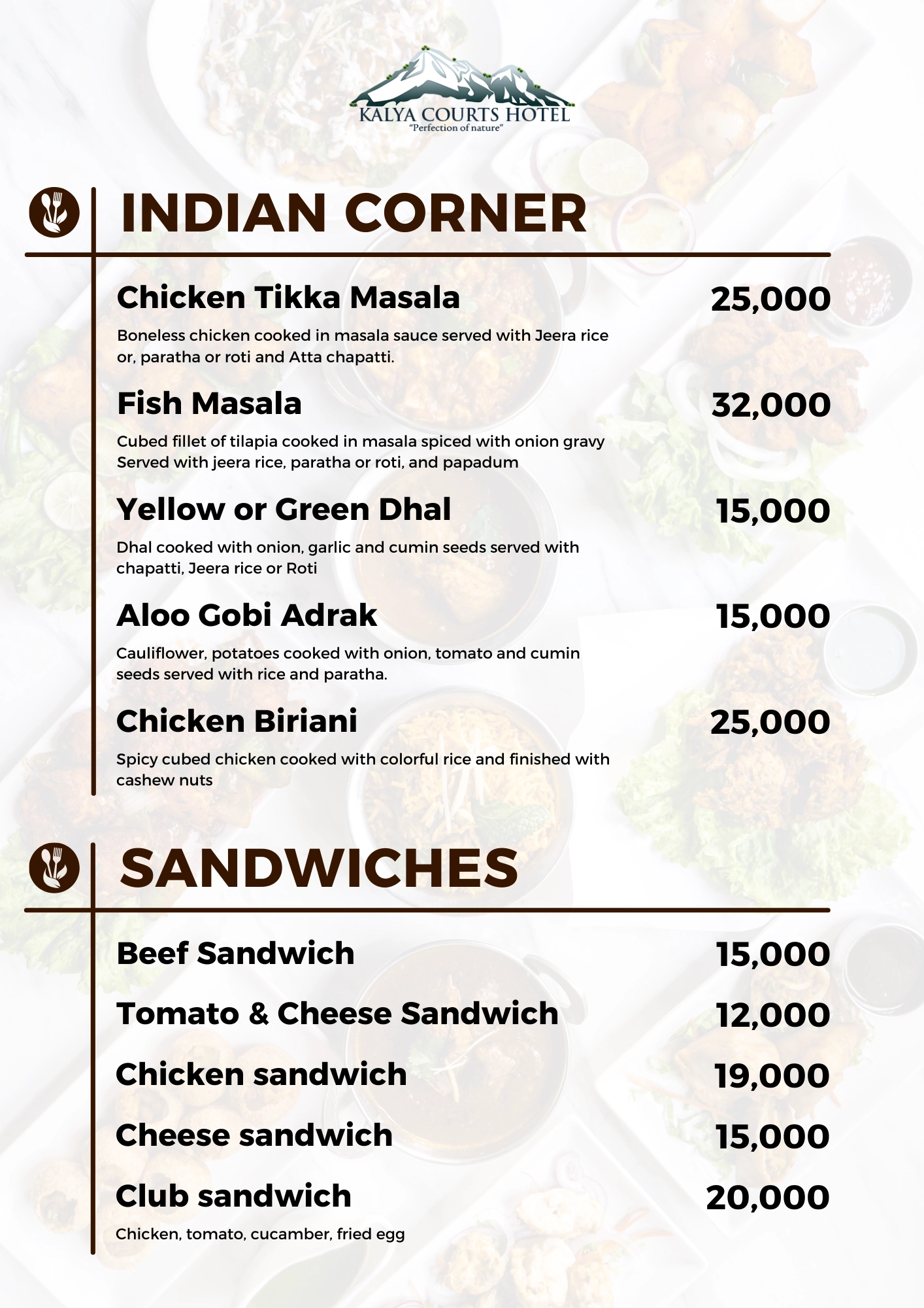 Indian Sandwiches